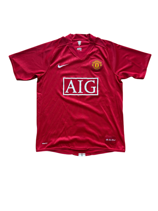 2007-2008 Manchester United Home Shirt